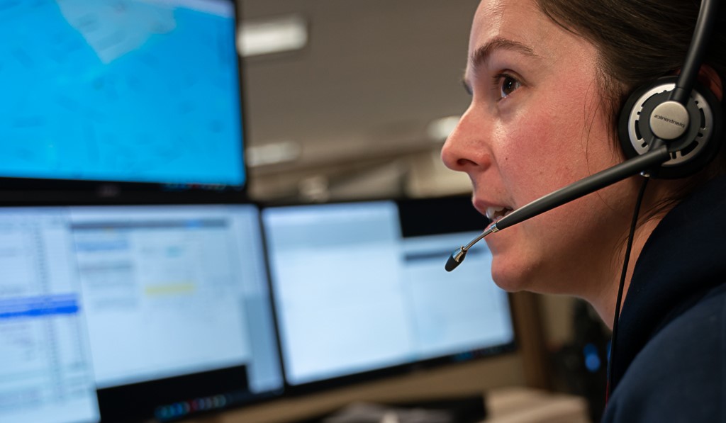 Municipal service teams using professional communication for field operations