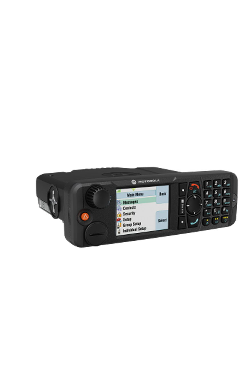 MXM600 TETRA mobile transceiver for professional vehicle and field communication systems
