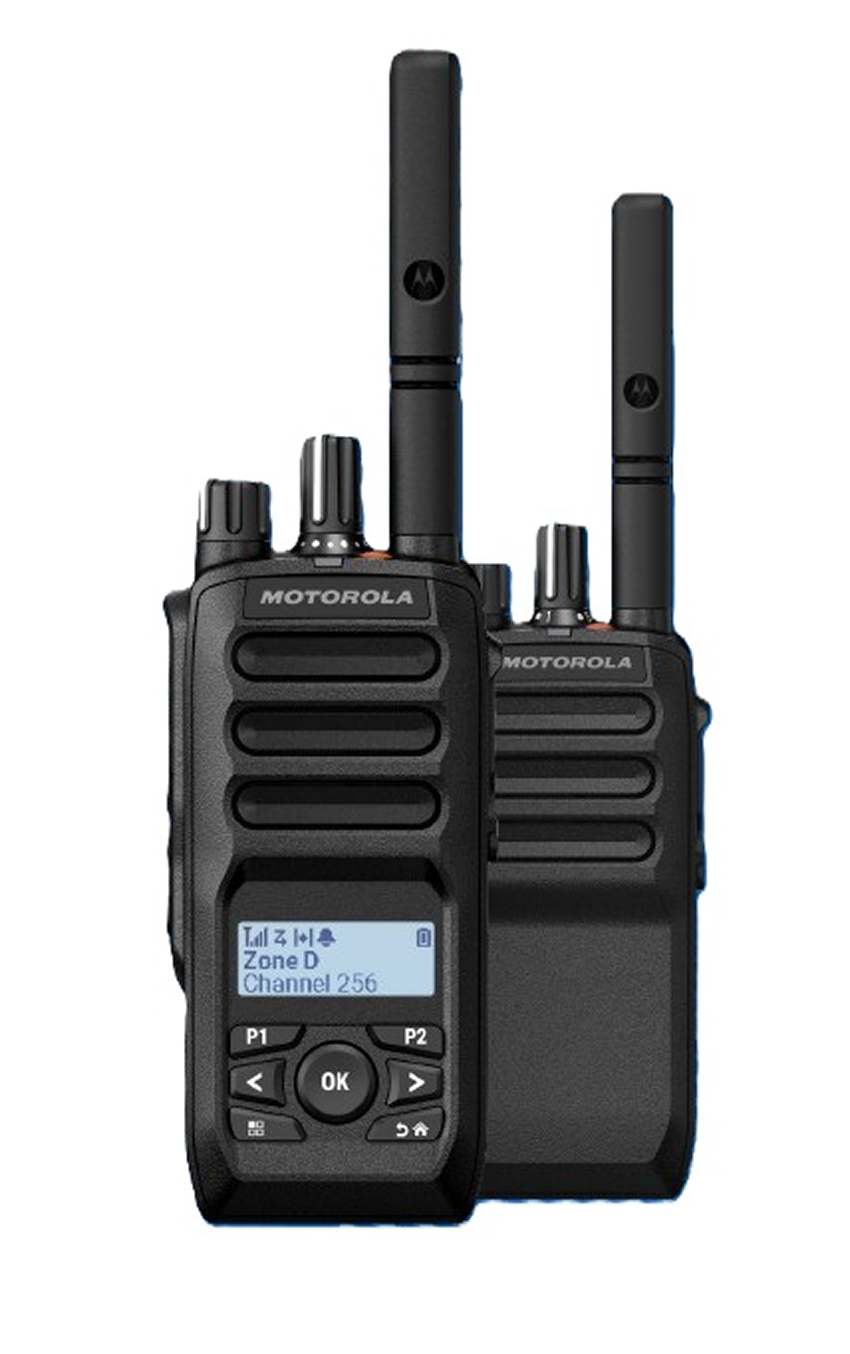 Motorola MOTOTRBO R5 portable two-way radio for professional communication