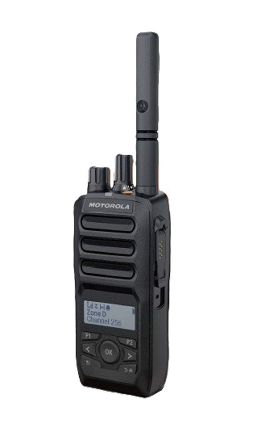 Motorola MOTOTRBO R5 portable two-way radio for professional team communication