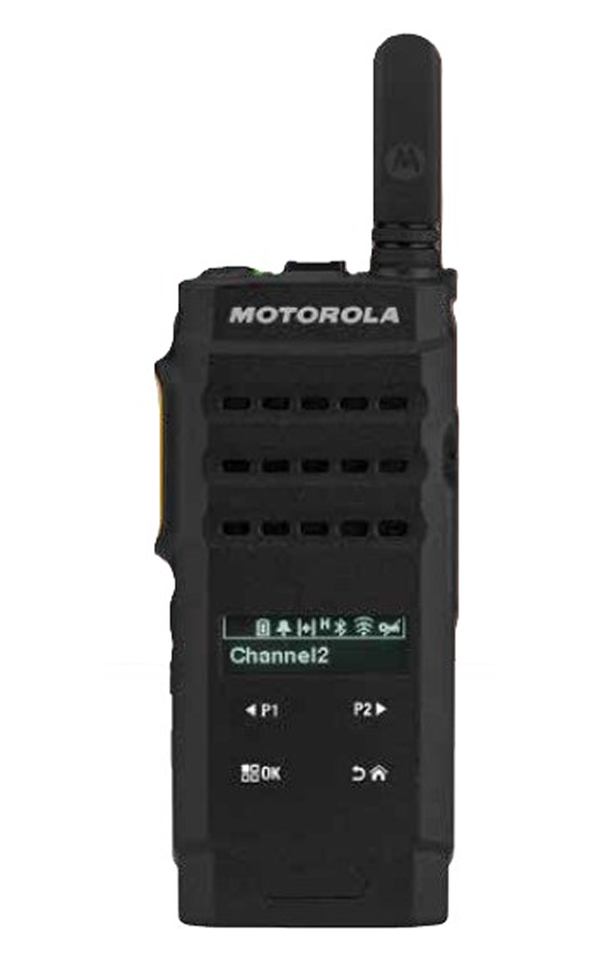 MOTOTRBO SL2600 slim handheld radio for business, hospitality and field teams