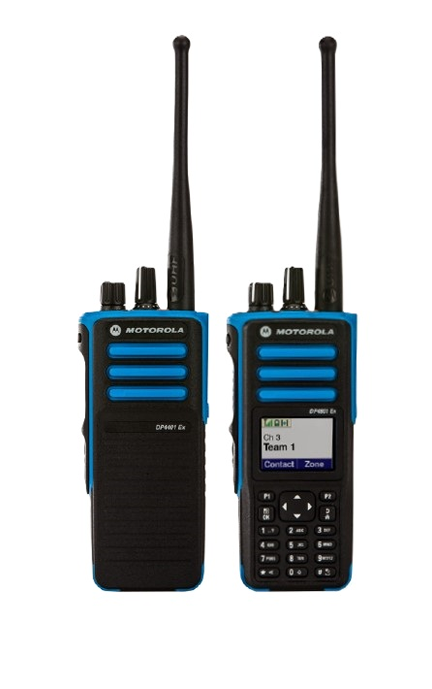 Motorola MOTOTRBO ATEX portable radios for hazardous industrial environments